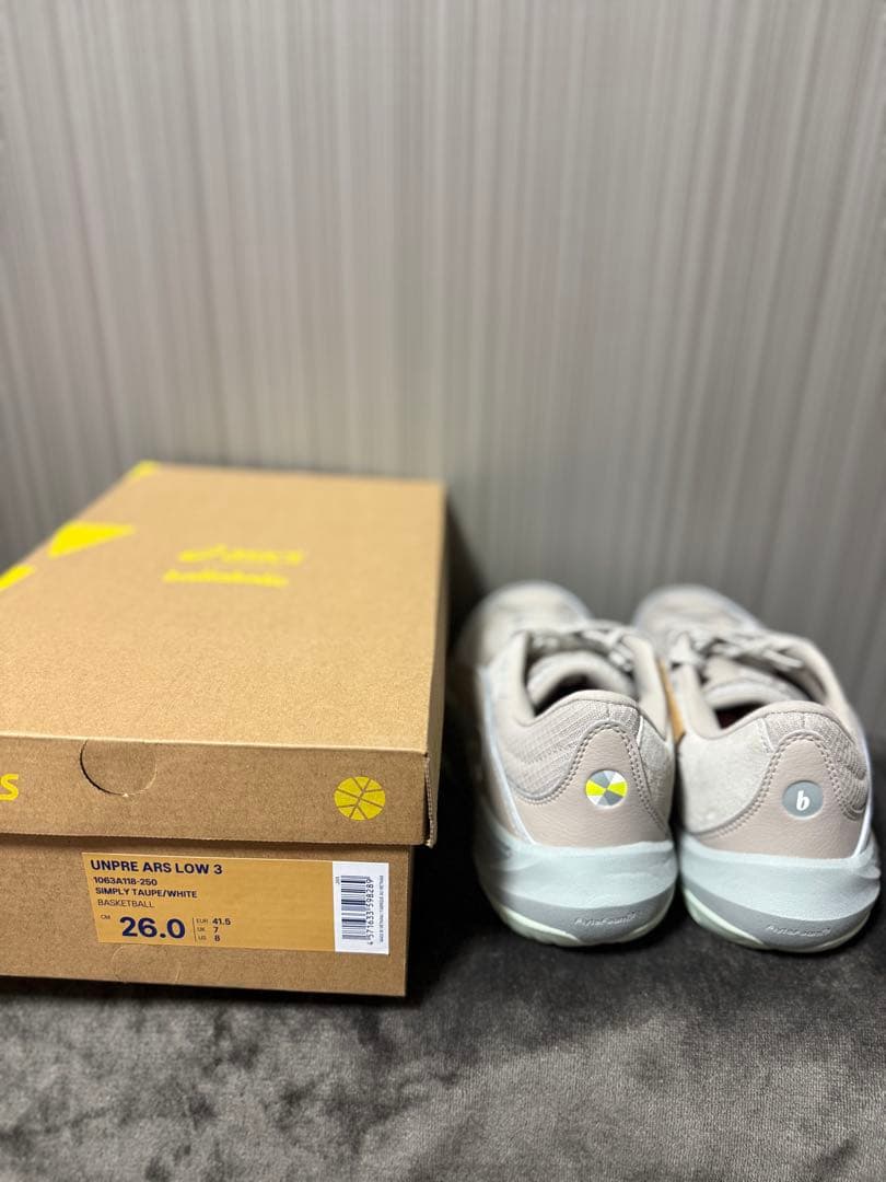 新品_ASICS×ballaholic UNPRE ARS LOW 3 26cm
