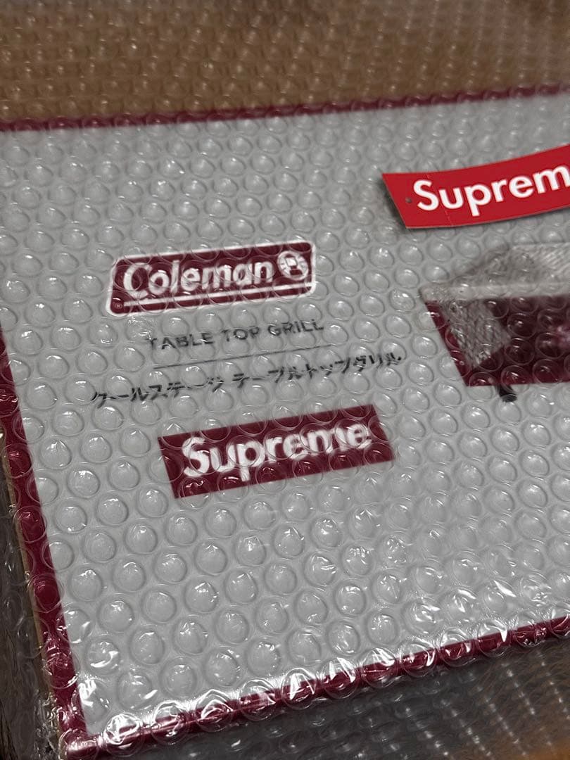 Supreme Coleman グリル 未開封新品
