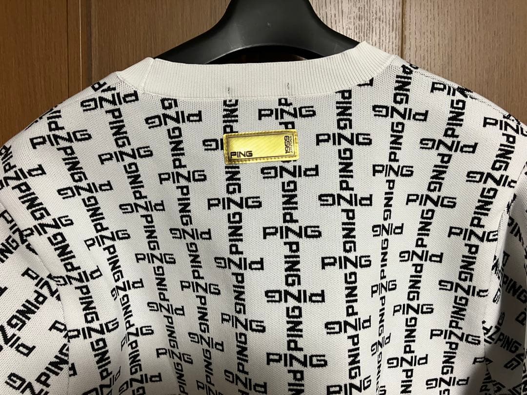 PING ピン　クルーネックセーター　ゴルフウェア　新品未使用