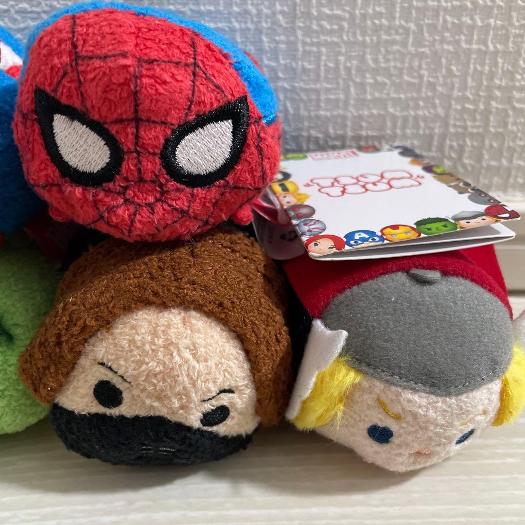 マーベルツムツム　6体セット　ディズニー　マーベル