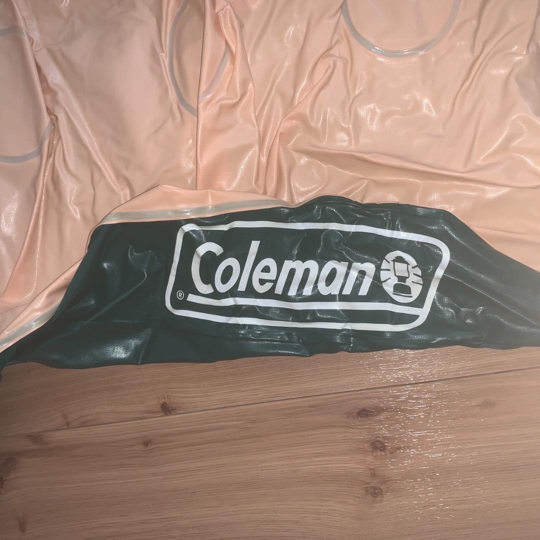 Coleman エアマットレス 緑+12VDC電源専用ハイパワーポンプ