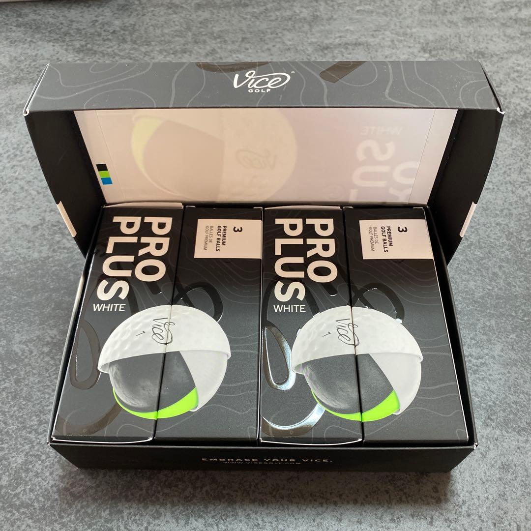 【新品完売品】VICE PRO PLUS×clubhaus ゴルフボール1ダース