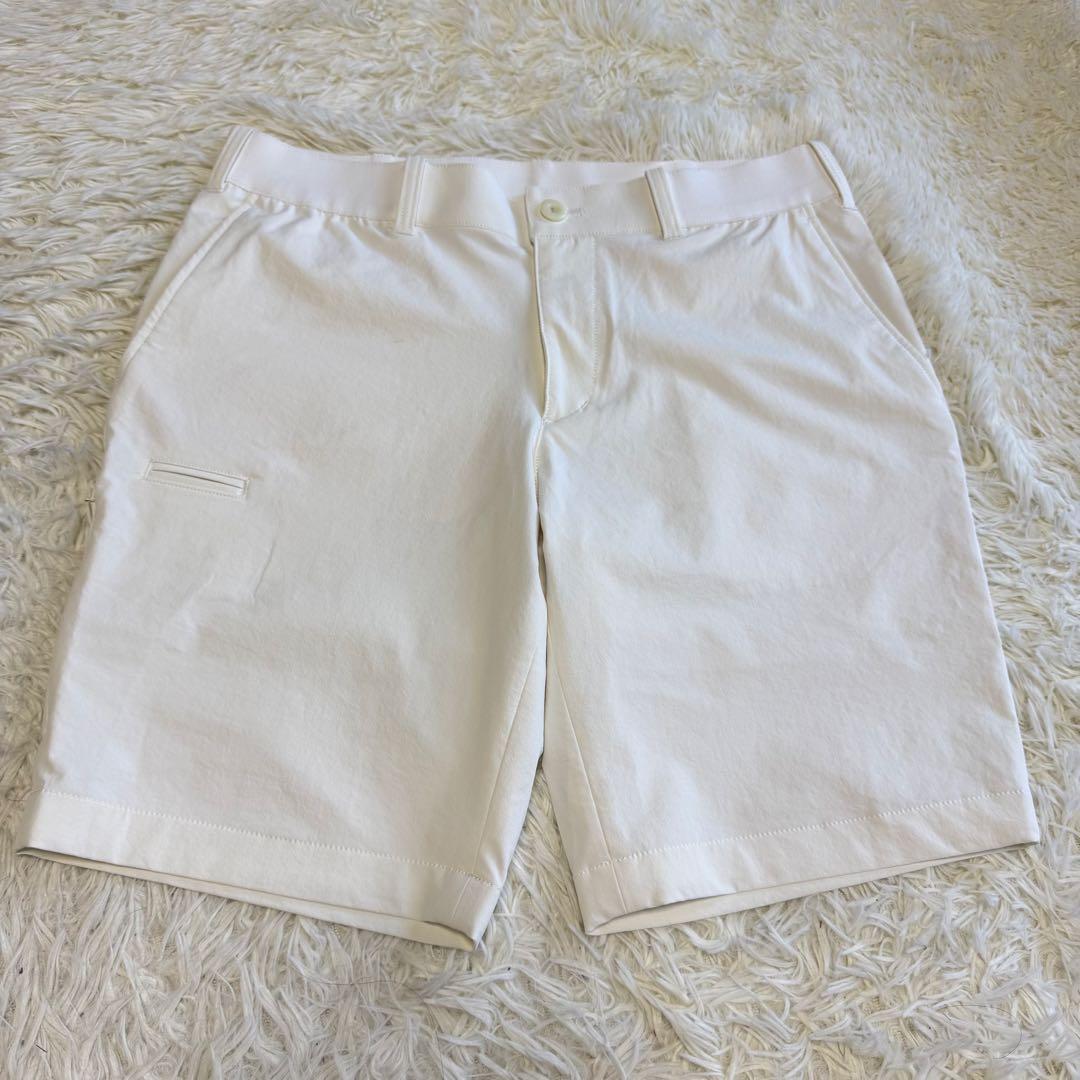 【ビームスゴルフ】美品 セットアップ モックネック ハーフパンツ L メンズ
