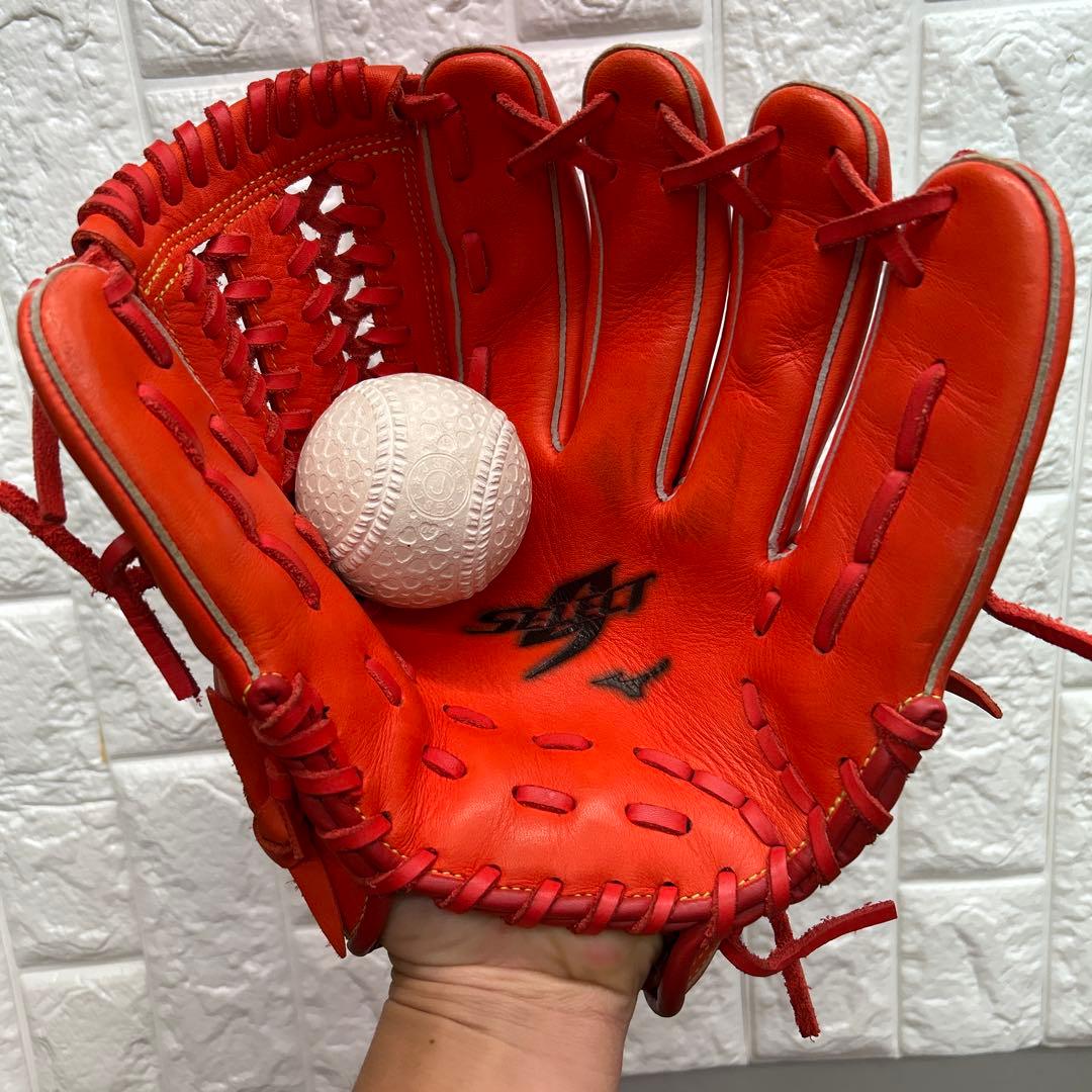 【美品】野球 グローブ 軟式 少年野球 ミズノ 内野手 セレクト9