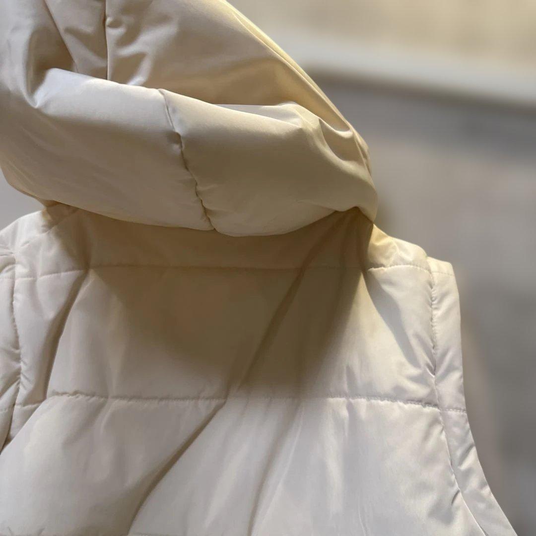 完売品 ミヌエール unisex down jacket (ivory)