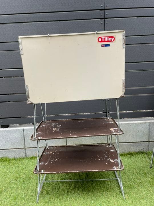 値下げ　レア　ビンテージ　tilley ラック　フォールディング 折りたたみ