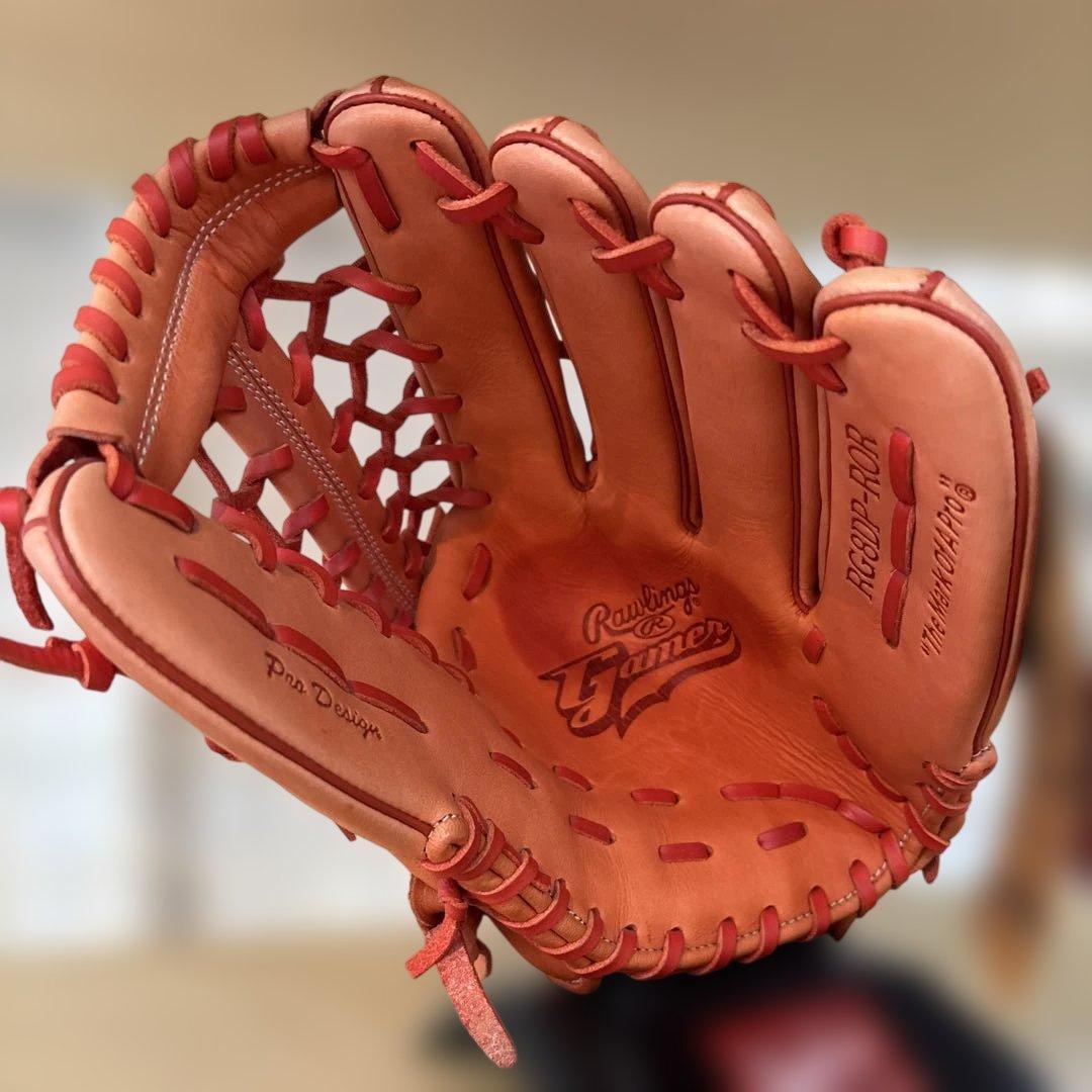 Rawlings 軟式グローブ BBEL29 オレンジ