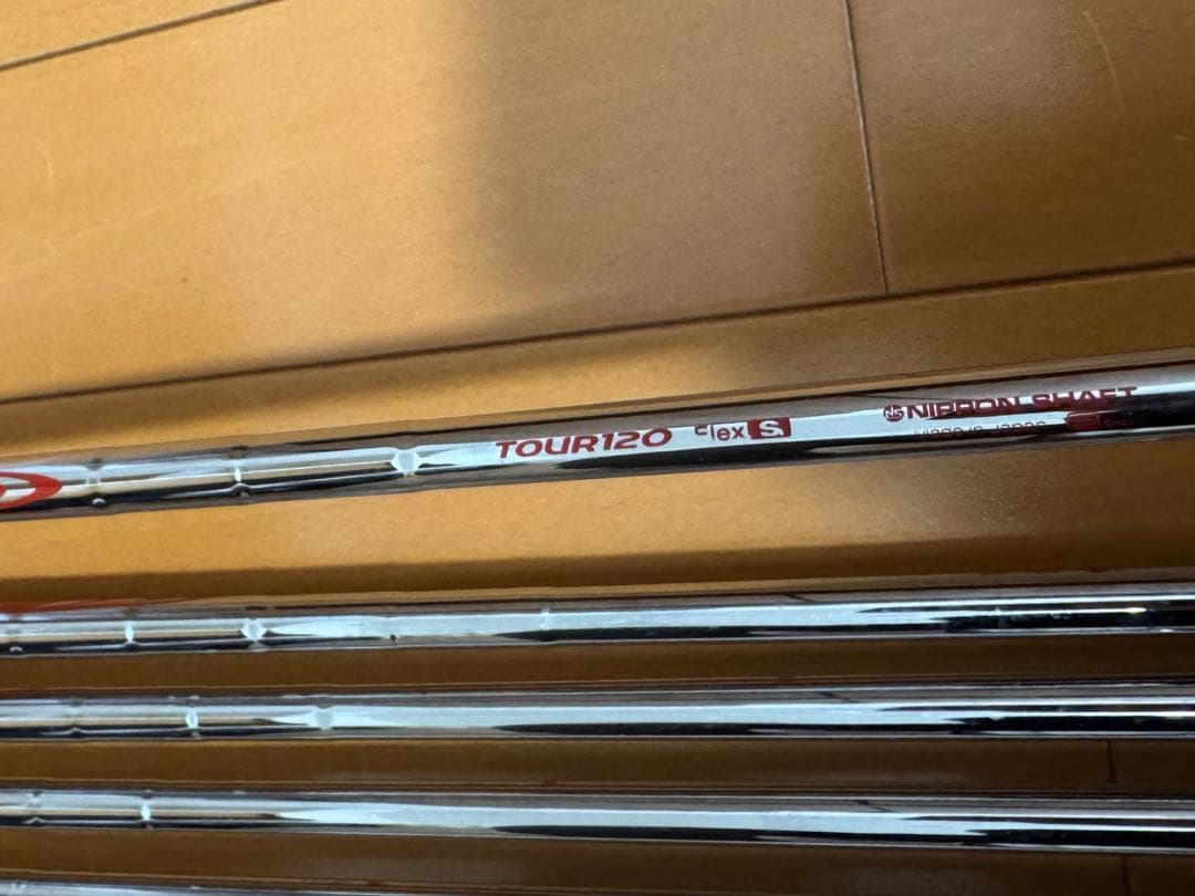 TOURB 222CB+ アイアン5本（6〜P）セット_modus120