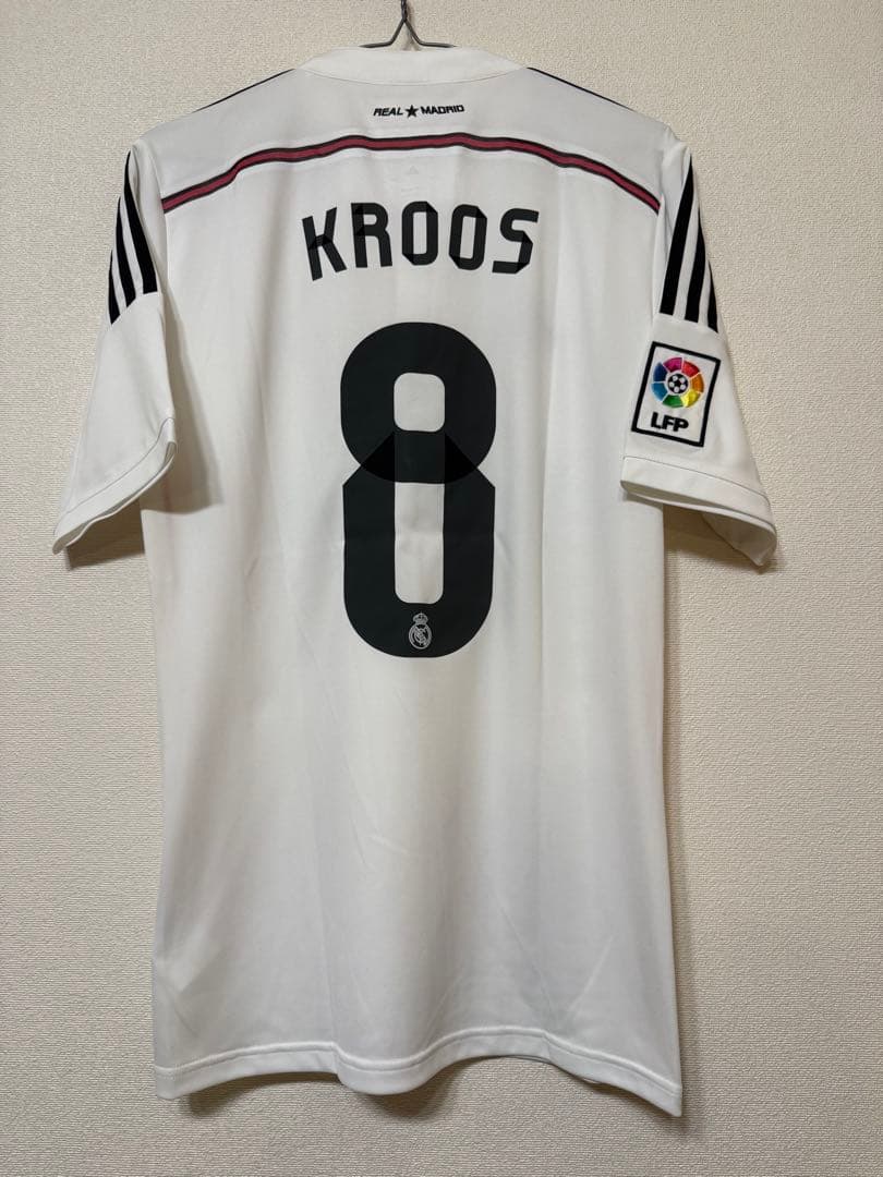 【正規品】14/15 レアル・マドリード 8番 トニ・クロース ユニフォーム