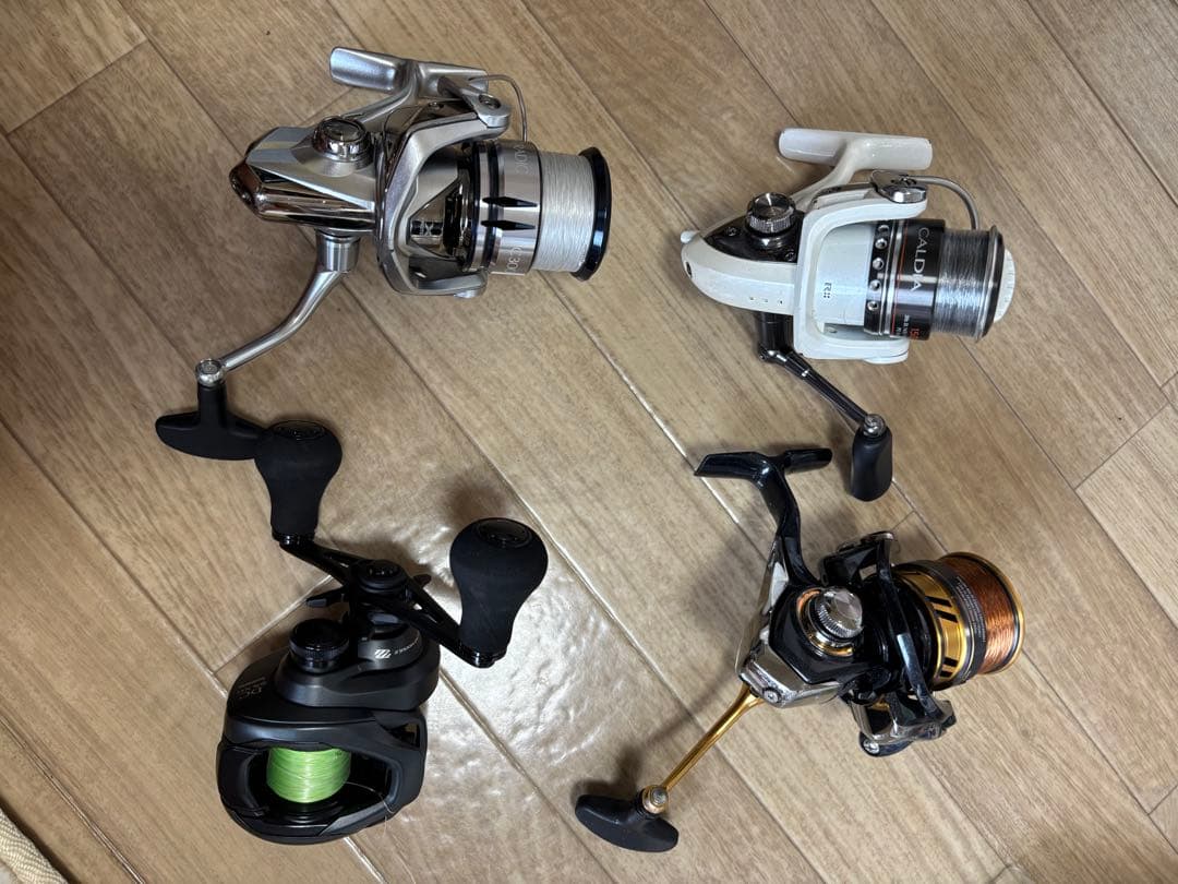 釣具まとめ売り　引退品　 シマノ　ダイワ　リール　ロッド
