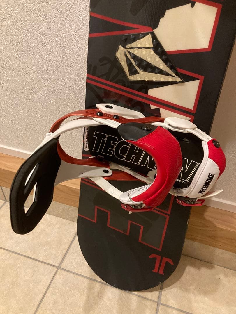 TECH NINE 150 スノーボード バインディング付き