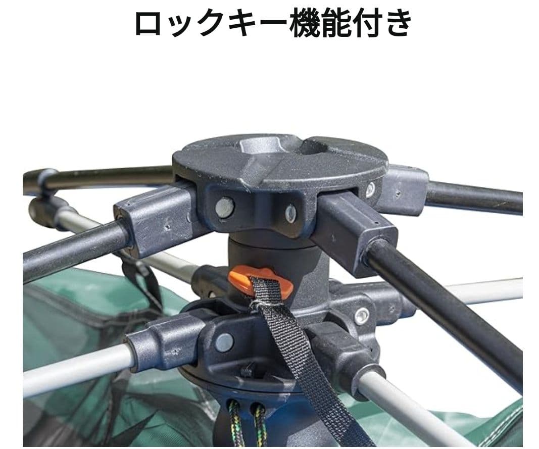【新品】【設営簡単】ソロからファミリー向けG.G.N.ワンタッチテントM