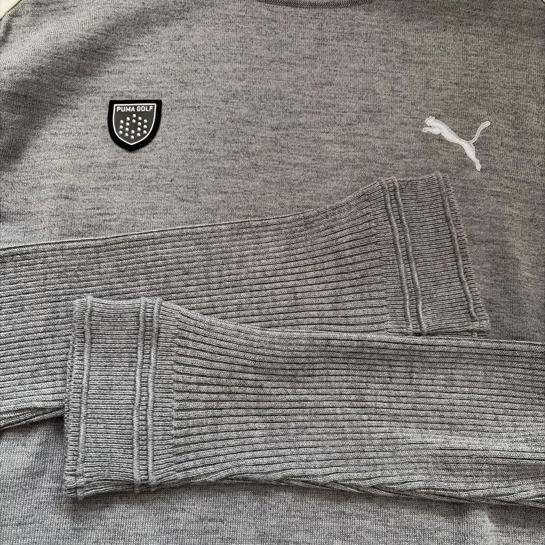 Puma ゴルフ　タートルネックセーター L グレー
