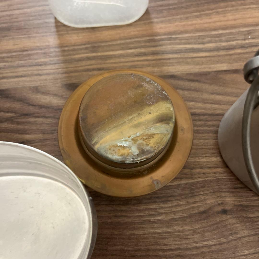 スウェーデン軍　飯盒　アルコールストーブ　セット