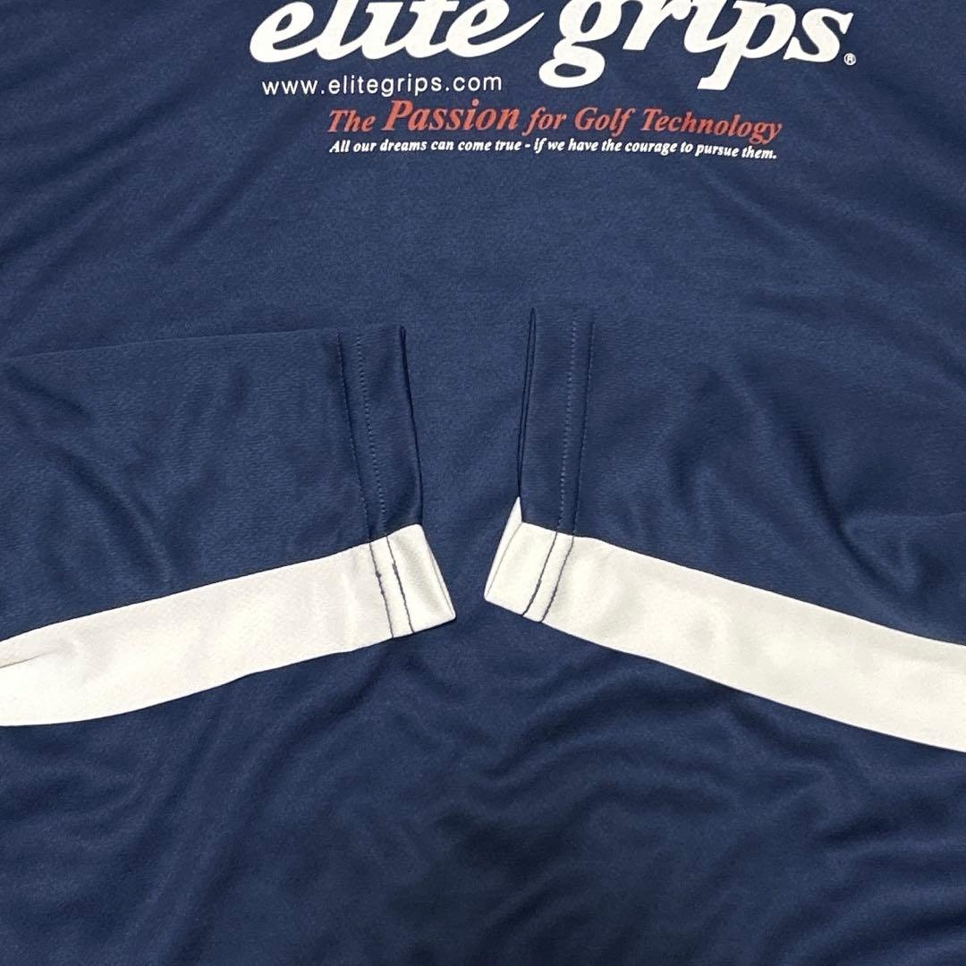 elitegrips ゴルフウェア　長袖　ブルー　新品未使用　LL