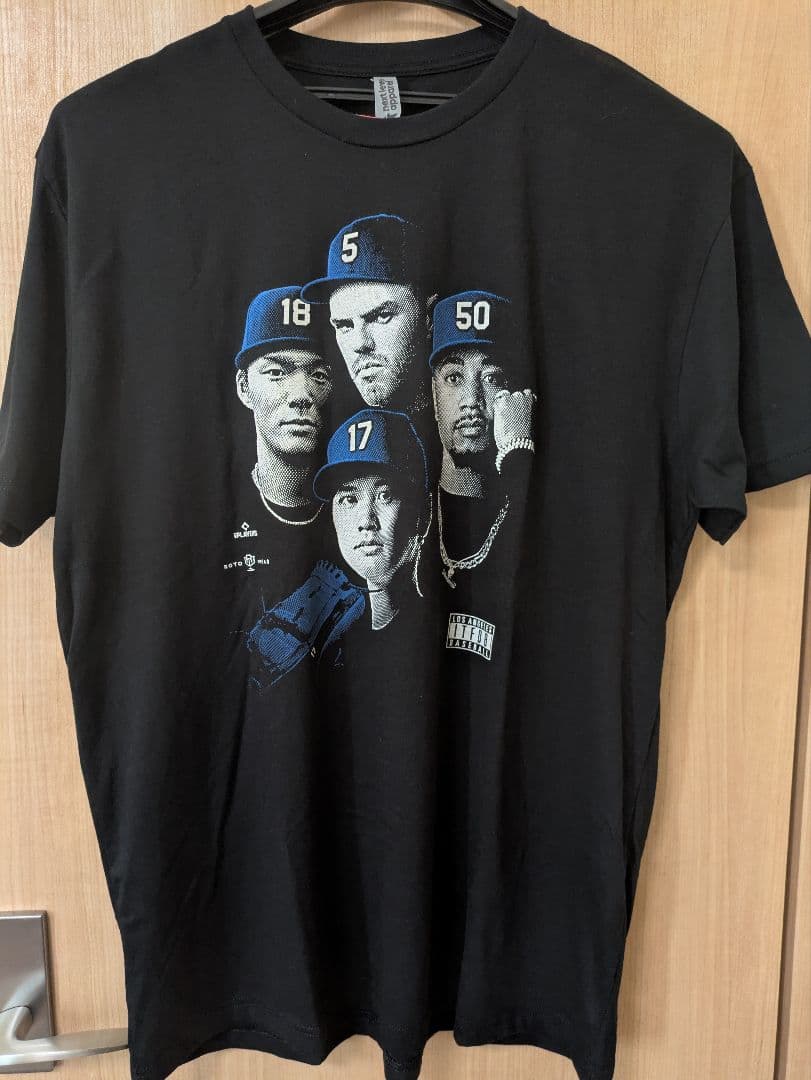 大谷翔平 山本由伸 ムーキーベッツ フレディフリーマン TシャツX Lサイズ