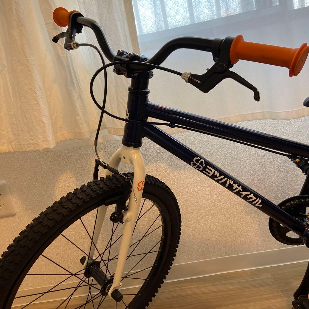 mii8さま専用　【美品】　ヨツバサイクル　22インチ　ネイビー