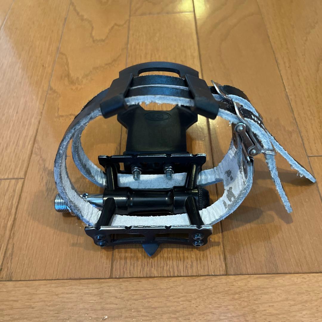 MKS ペダル SYLVAN TRACK NEXT トゥークリップ＆ストラップ付