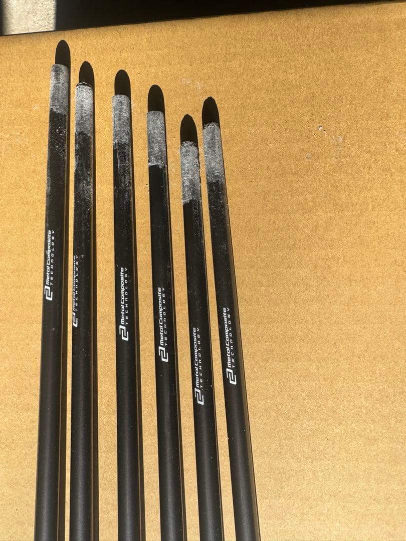 MCI 100 Rシャフト 6本セット 6番〜AW