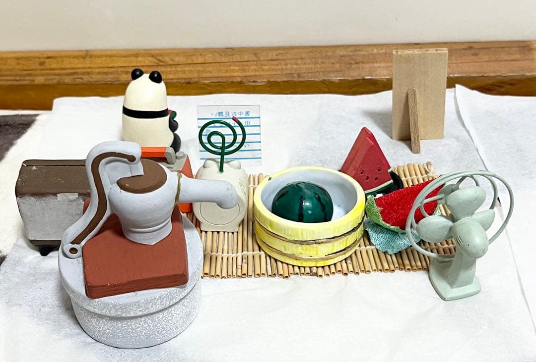 concombre コンコンブル　ペンギン　パンダ　夏　置物　小物　まとめ売り