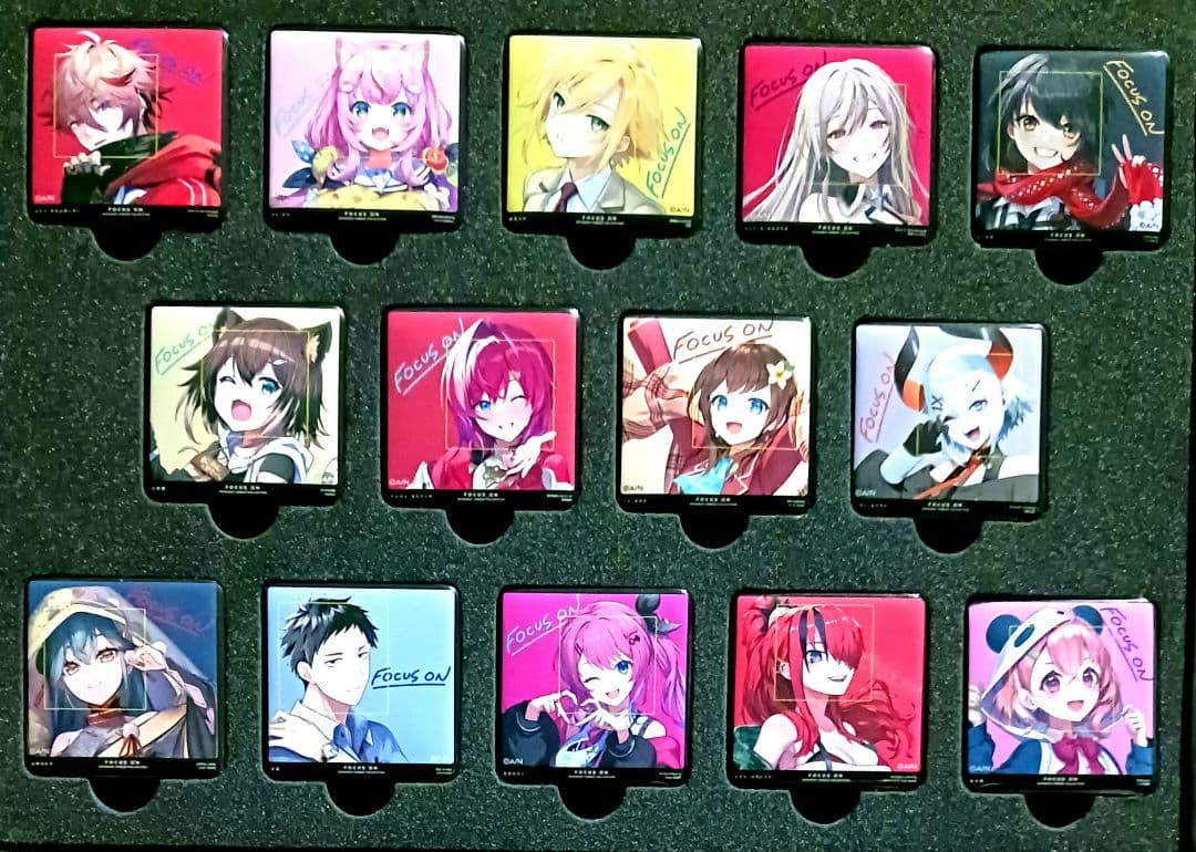 にじさんじ FOCUS ON スクエア缶バッジ コンプリートブック vol.2