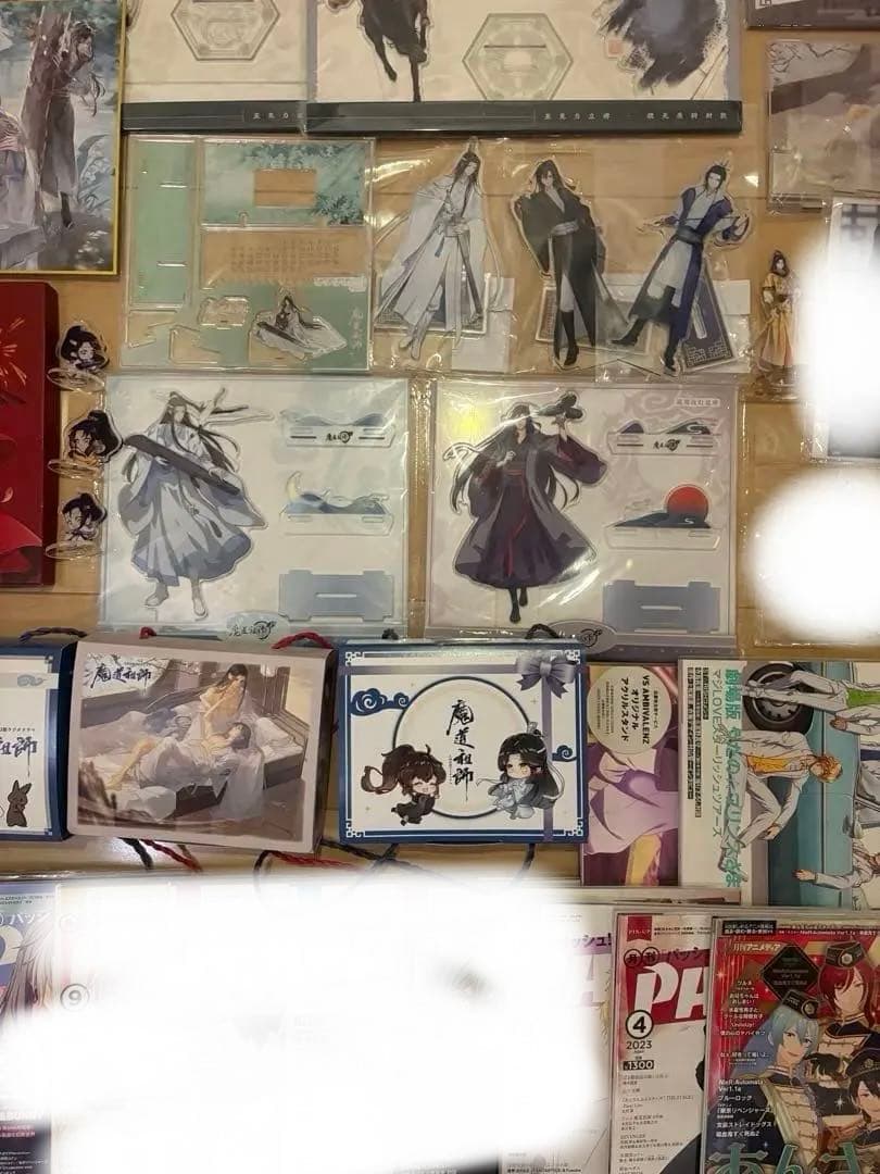 魔道祖師 江澄 藍忘機 魏無羨 コラボカフェ フィギュア PASH! まとめ売り