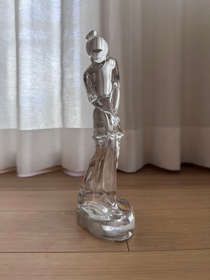バカラ フィギュリン オーガスタ ゴルファー 女性 baccarat