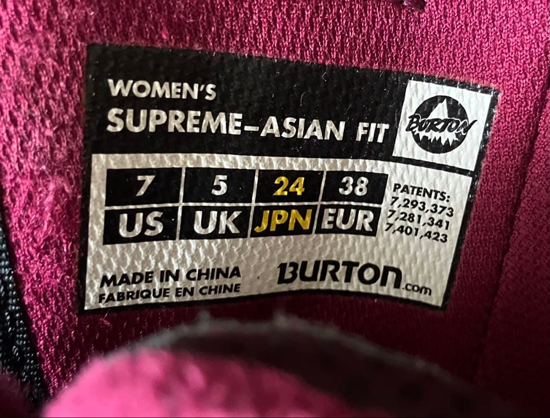 Burton スノーボードブーツ(女性用) Infinite Ride 4