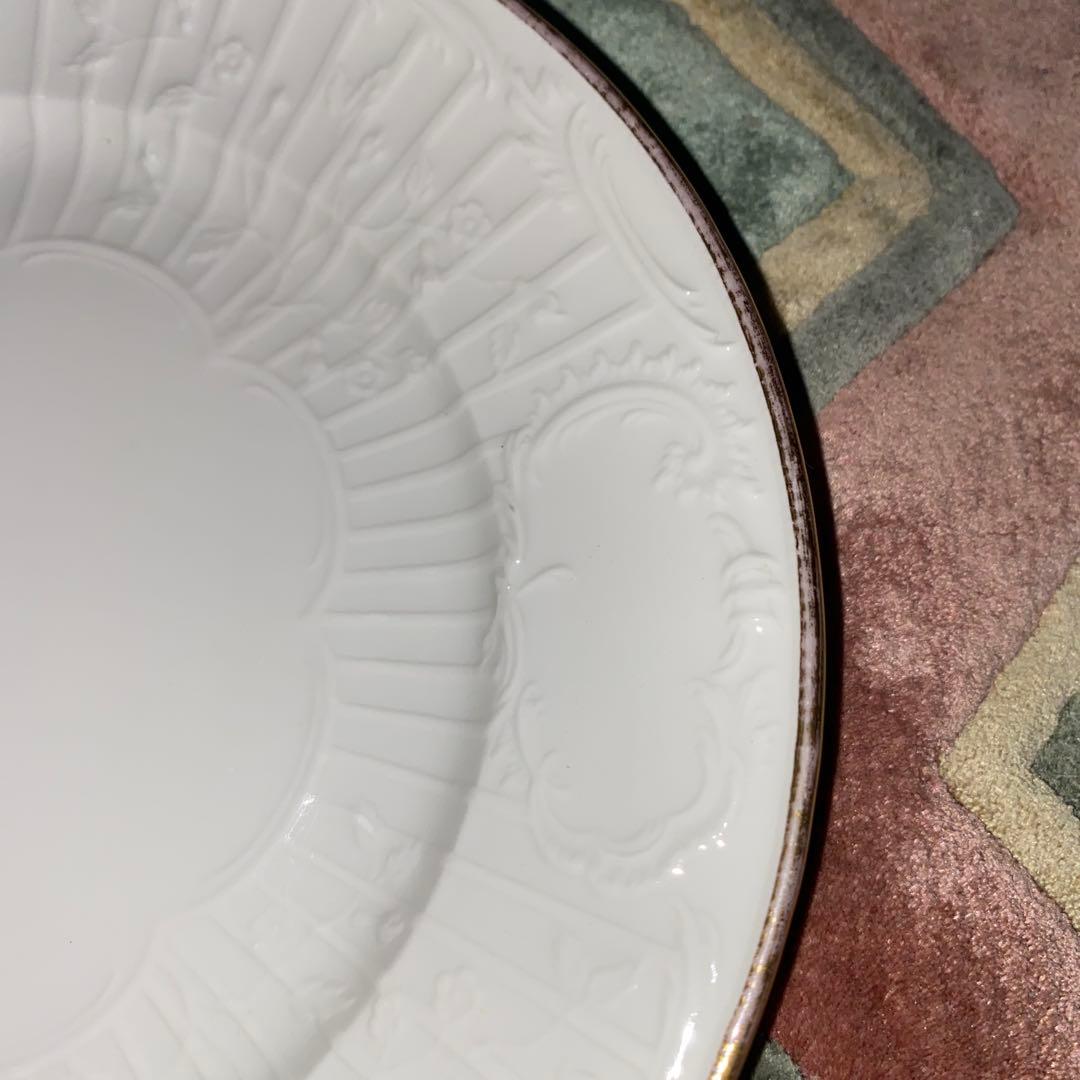KPM ケーキ皿　17cm 黒十字ハーケンクロイツ