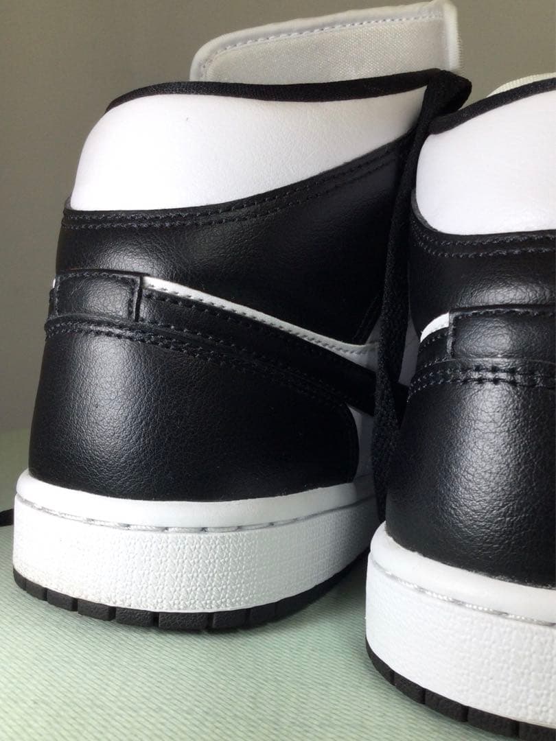 メンズバスケシューズ AIR JORDAN 1 MID WHITE/BLOCK