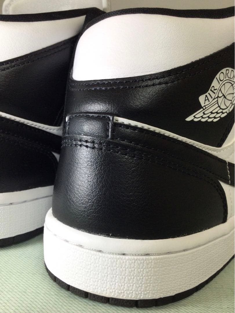 メンズバスケシューズ AIR JORDAN 1 MID WHITE/BLOCK