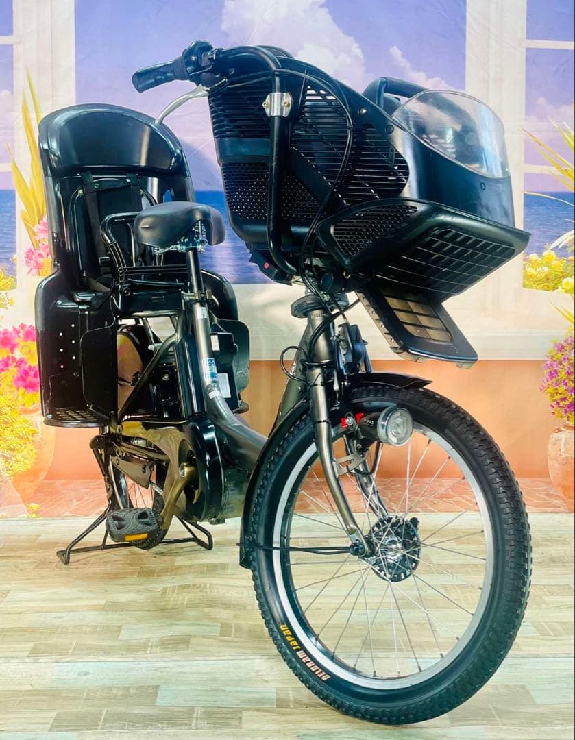 ヤマハパスキス⭐️人気モデル！子供乗せ電動アシスト自転車Y3191