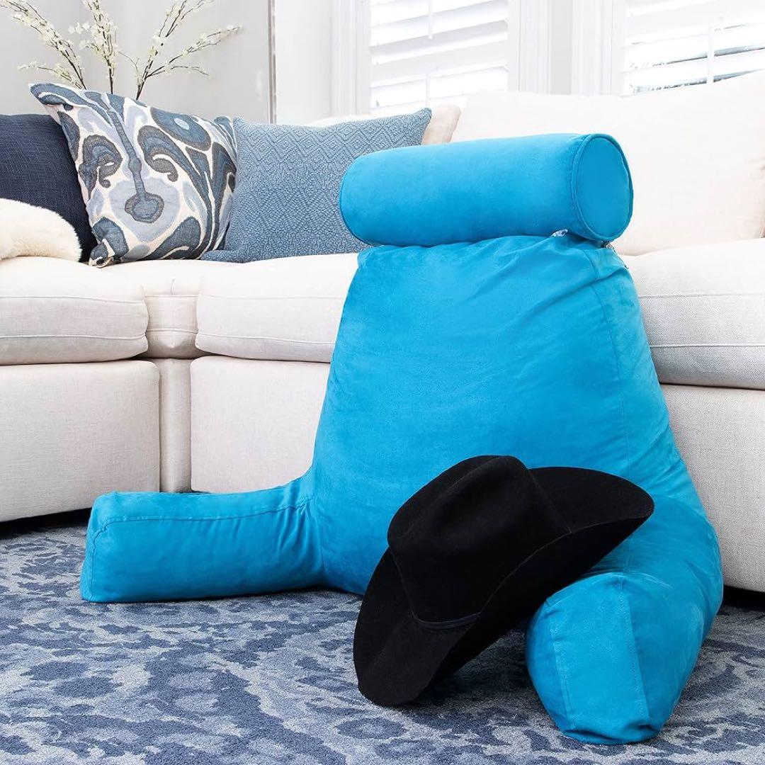 Husband Pillow XXL プレミアム低反発 クッション ブルー