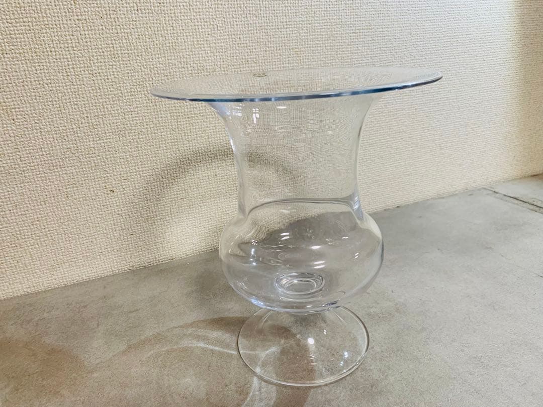 k0905-04★HOLMEGAARD MOUTH BLOWN GLASS 花瓶