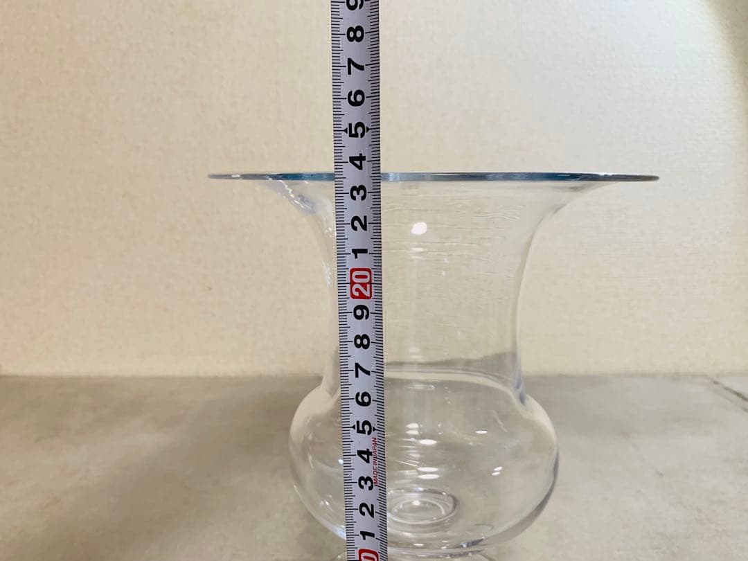 k0905-04★HOLMEGAARD MOUTH BLOWN GLASS 花瓶