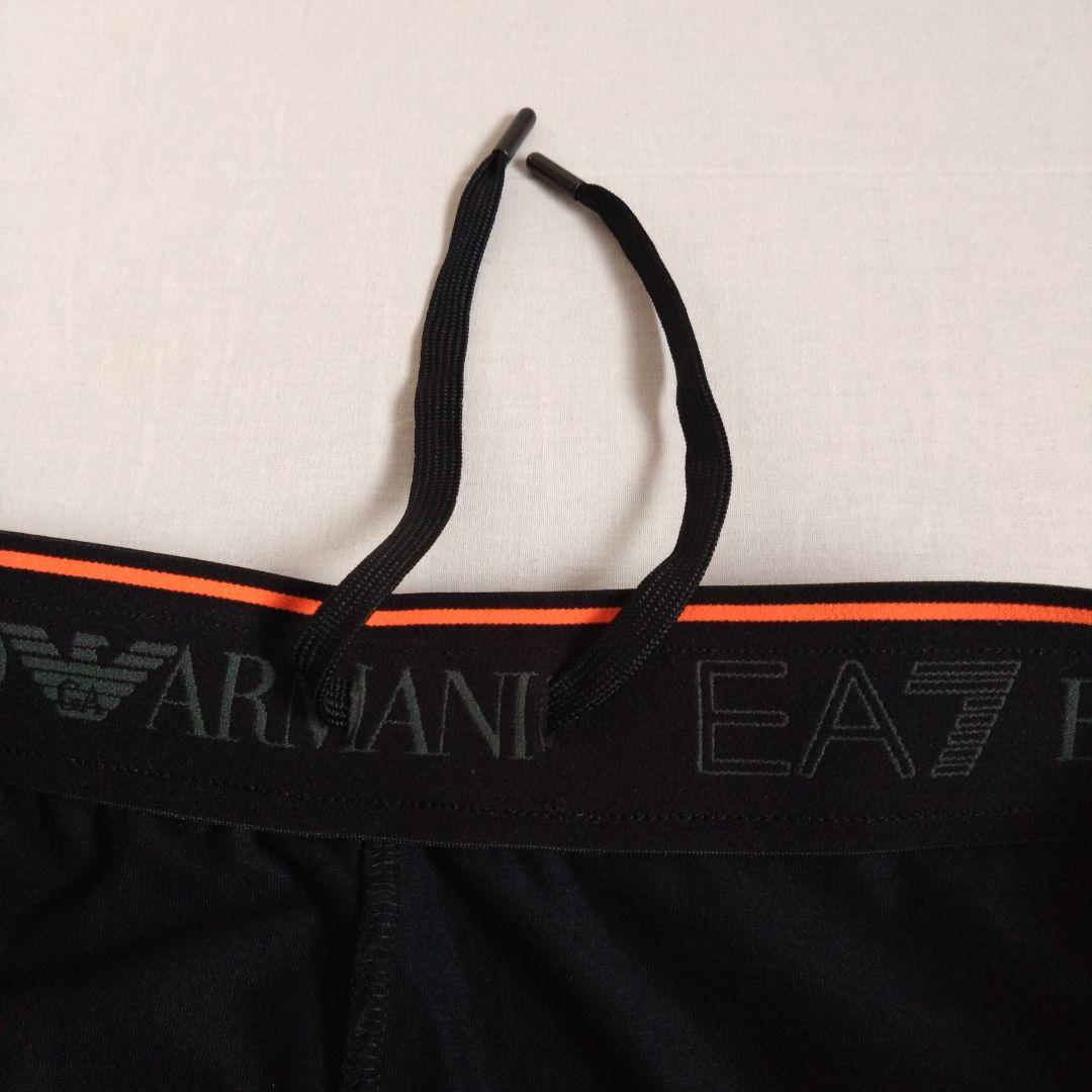 エンポリオアルマーニEA7レイヤードパンツトレーニングパンツ黒ビッグサイズXXL