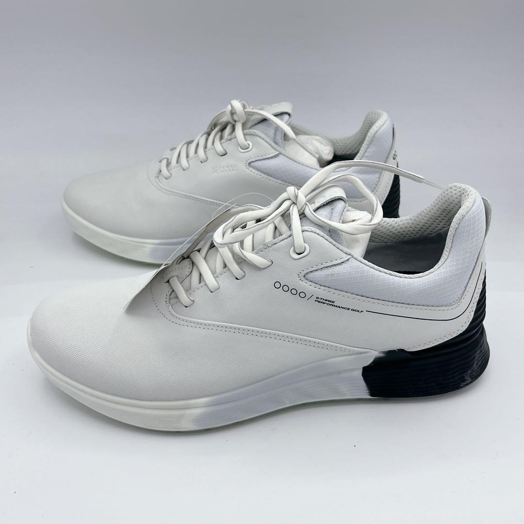 新品未使用　ecco エコー 【24.5】 ゴアテックス ゴルフシューズ
