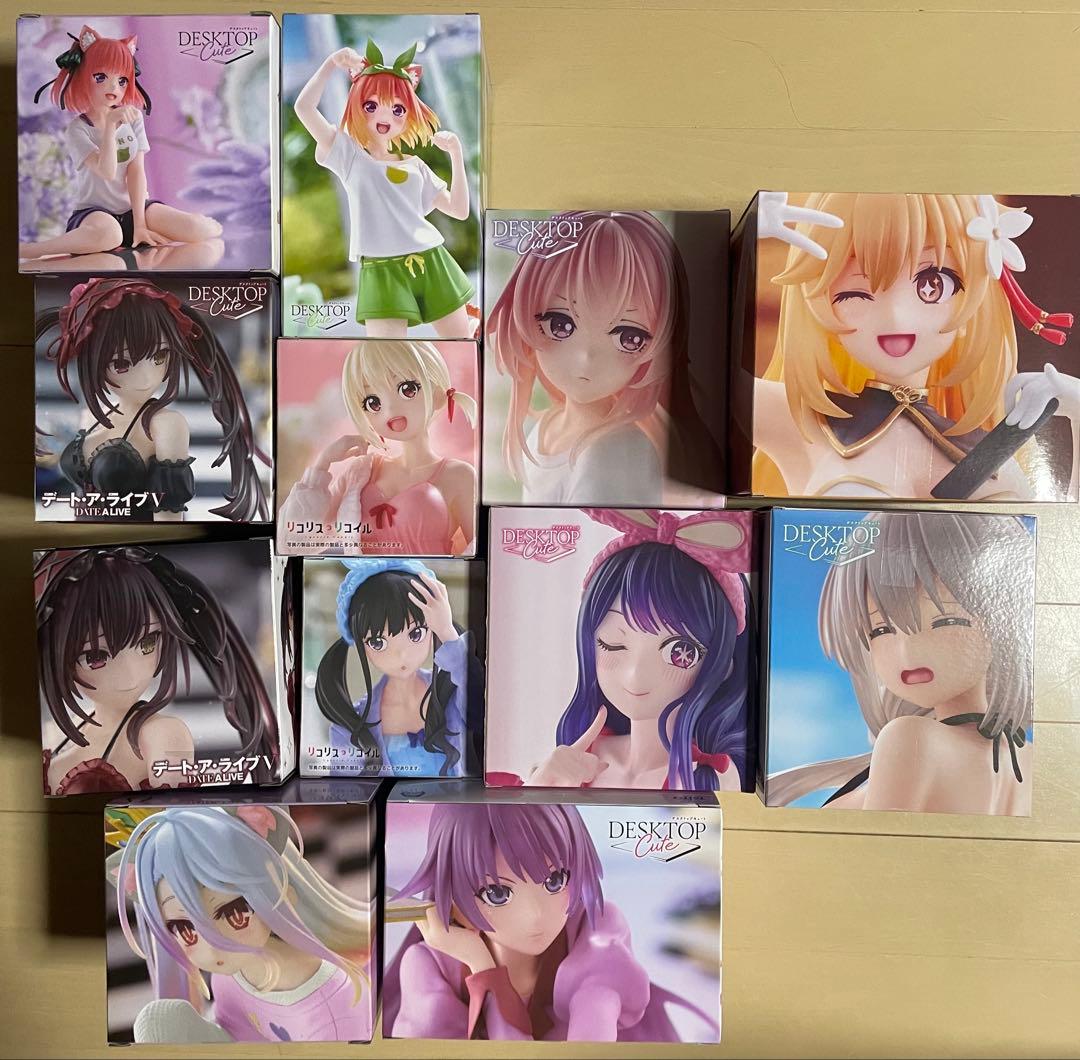 Desktop Cuteフィギュア 12点 乾紗寿叶 宇崎月 他 新品未開封