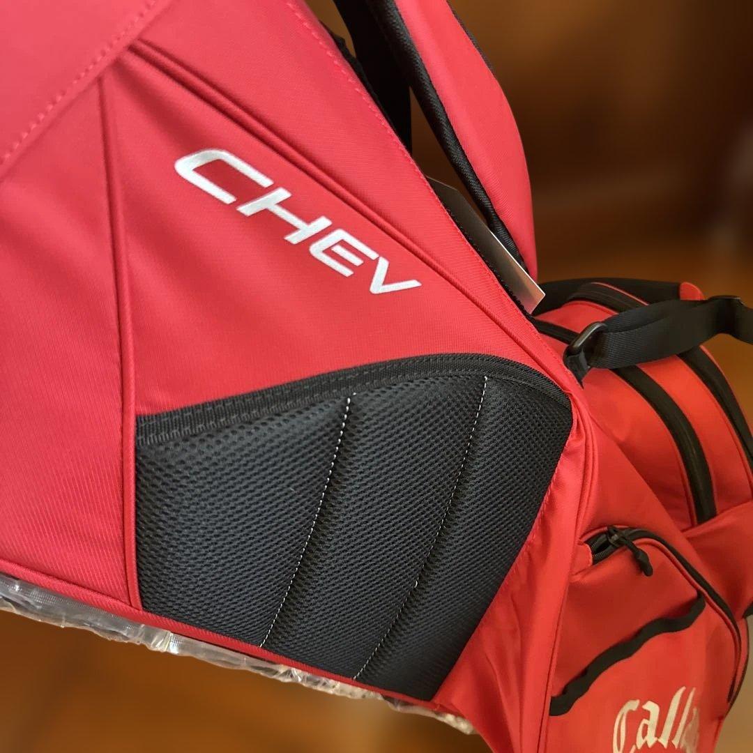 Callaway CHEV レッド ゴルフバッグ