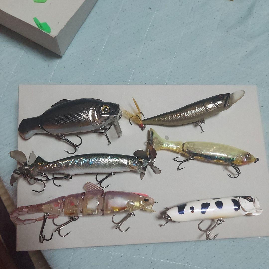 バス釣りちょいでかルアーガンクラフトデプスメガバスイマカツフィッシュアローセット