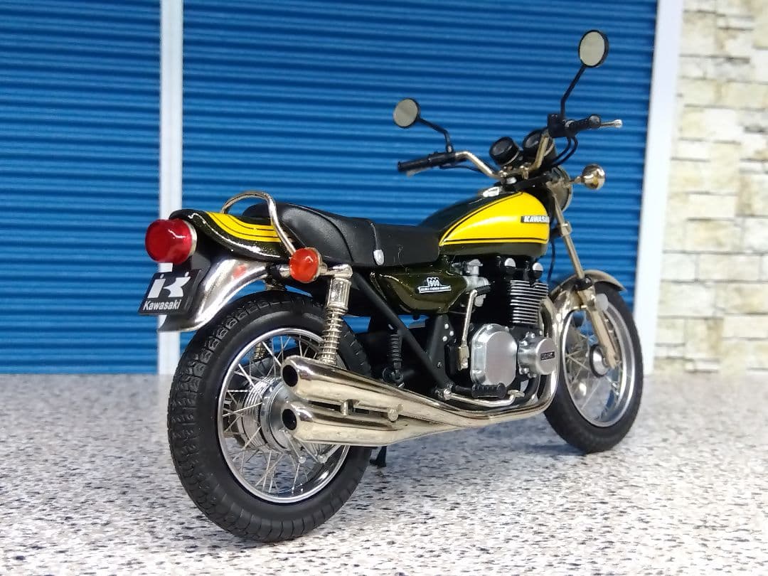 1/18 ミニカー マルサン鉄馬プロジェクト カワサキ Z900 Z1