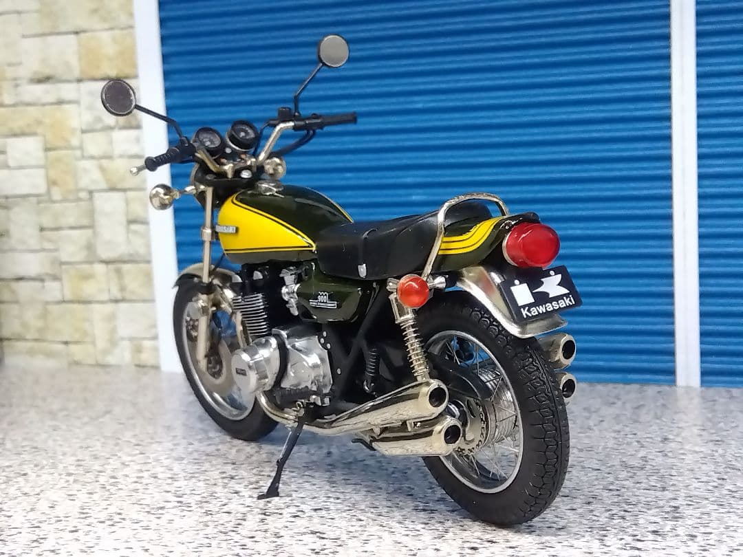 1/18 ミニカー マルサン鉄馬プロジェクト カワサキ Z900 Z1