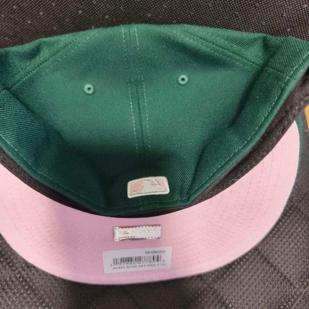 ニューエラ　59FIFTY　7 1/2 オークランド・アスレチックス