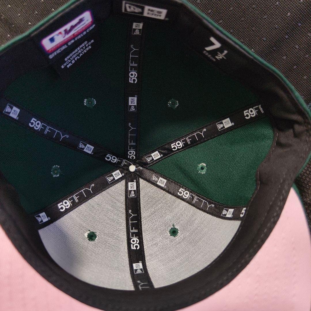 ニューエラ　59FIFTY　7 1/2 オークランド・アスレチックス