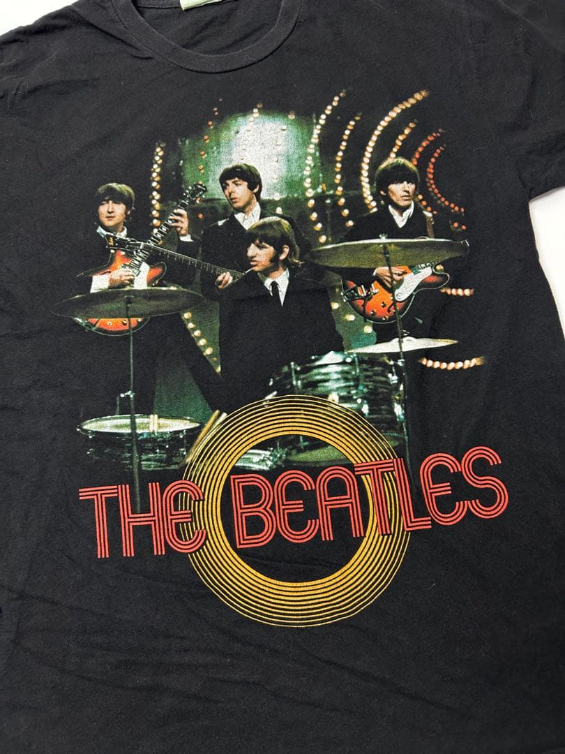 THE BEATLES 半袖Tシャツ　ブラック　Mサイズ相当