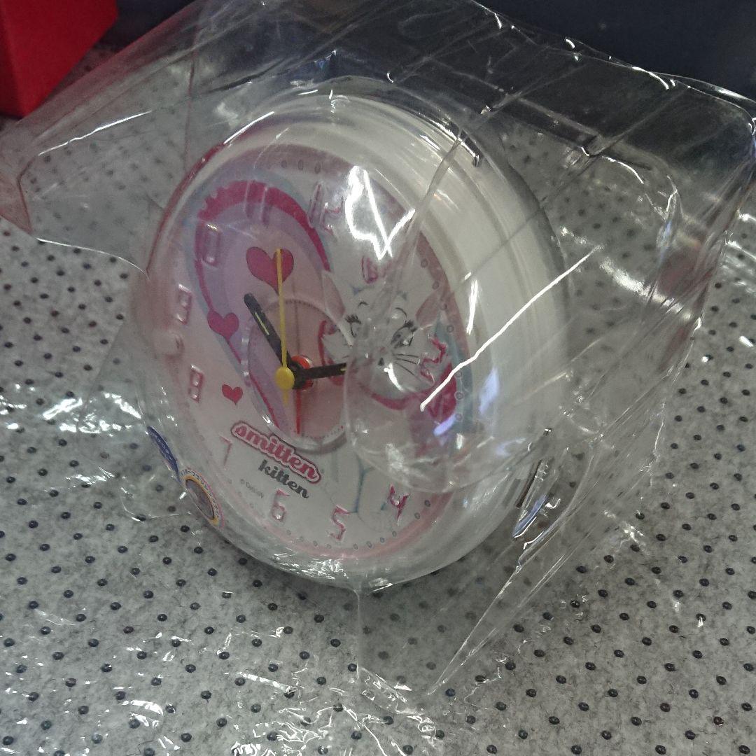 クレーンゲーム非売品景品・新品・ディズニー「マリー☆目覚まし時計」④