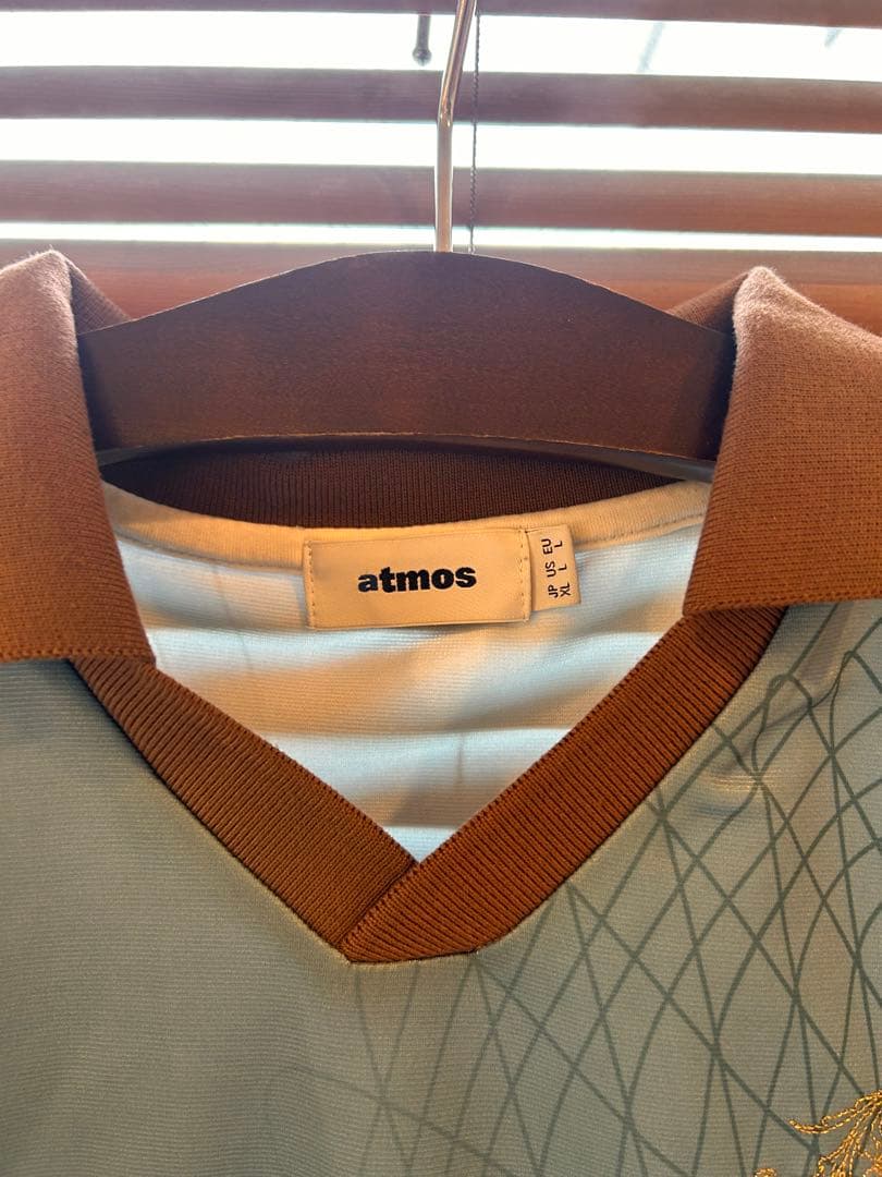 atmos サッカーシャツ　XL