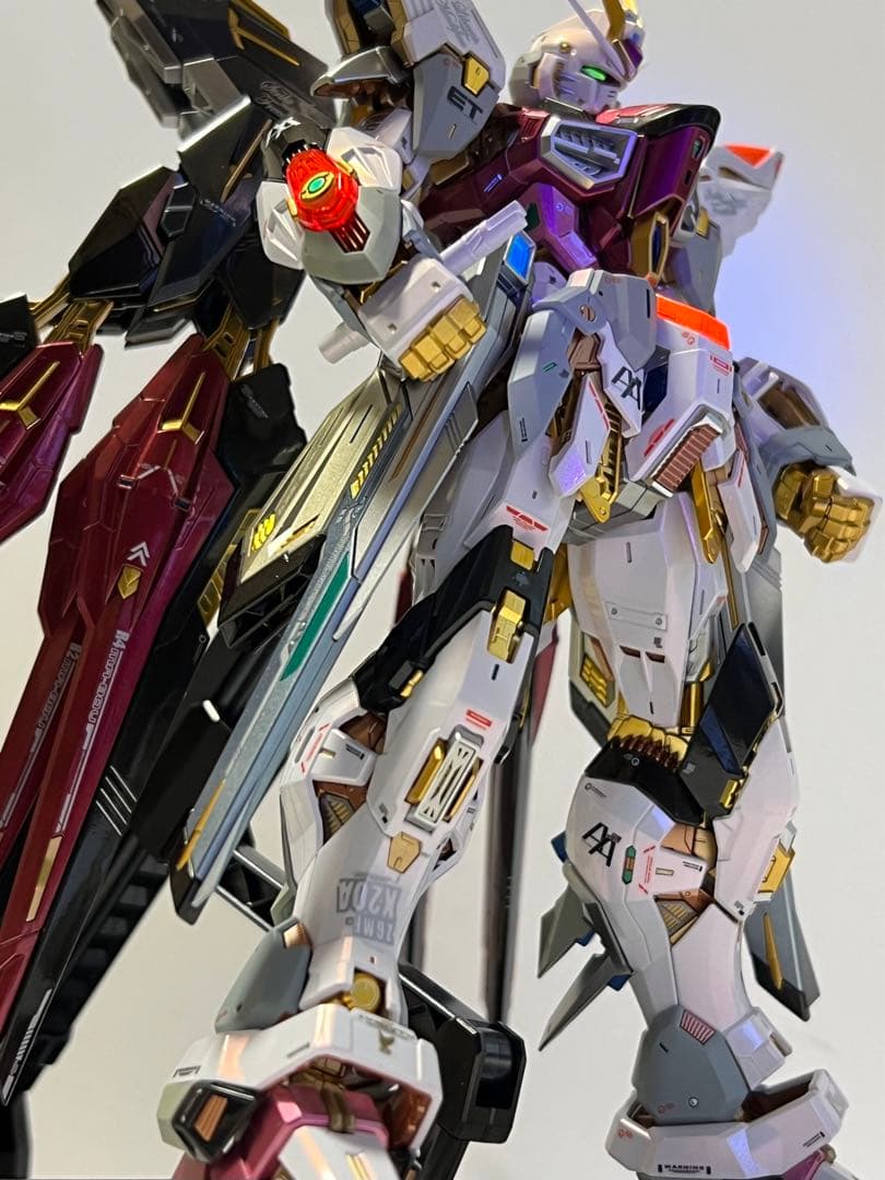 ガンプラ MGEX 1/100 ストライクフリーダムガンダム 塗装完成品