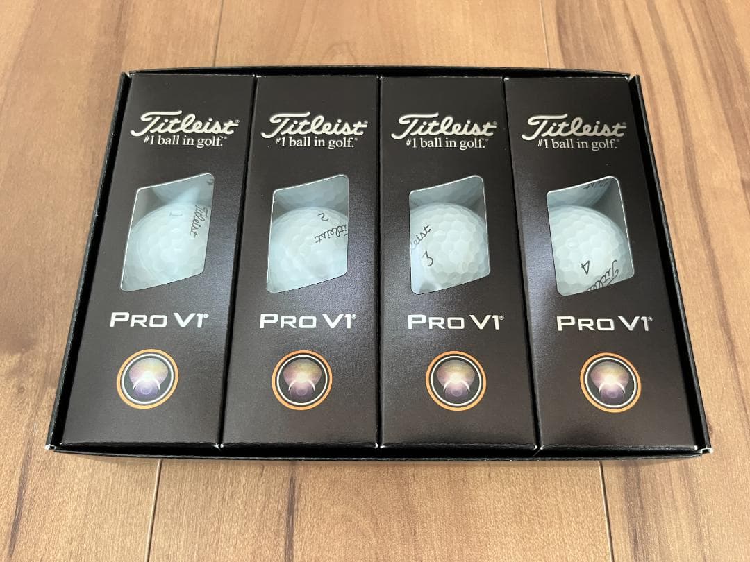 タイトリスト／PRO V1／ホワイト／ローナンバー／2025年モデル／1ダース