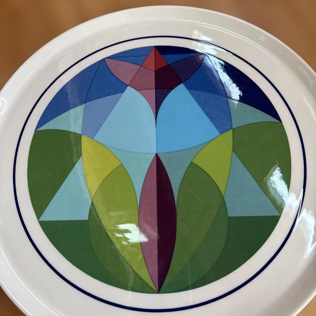 Villeroy & Boch 幾何学模様皿 30cm